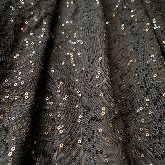 Cynthia Cynthia Rowley Black Sequin Mini Skirt 8 - Picture 9 of 10